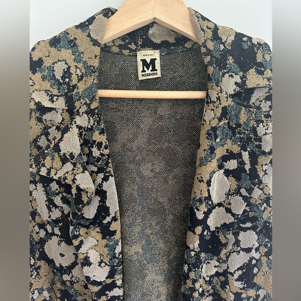 MISSONI printed blazer size L